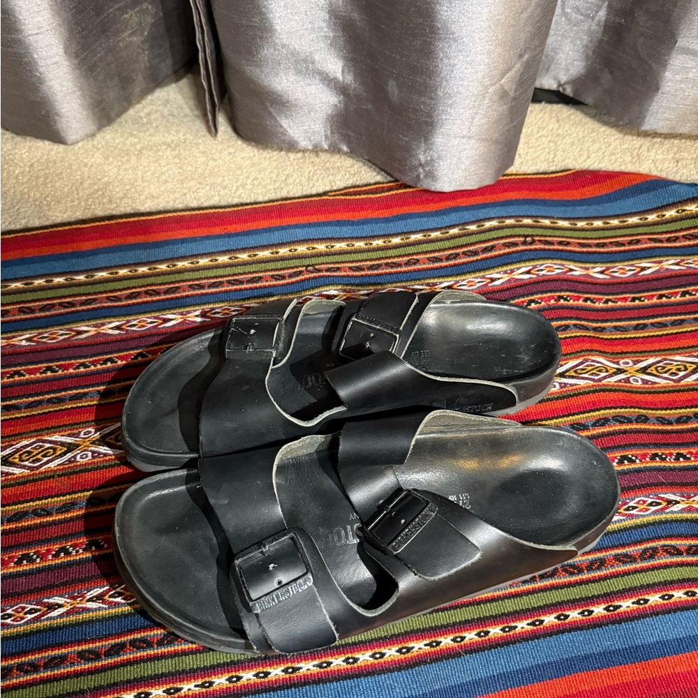 Birkenstock Men's Black Sandals Arizona Monterey